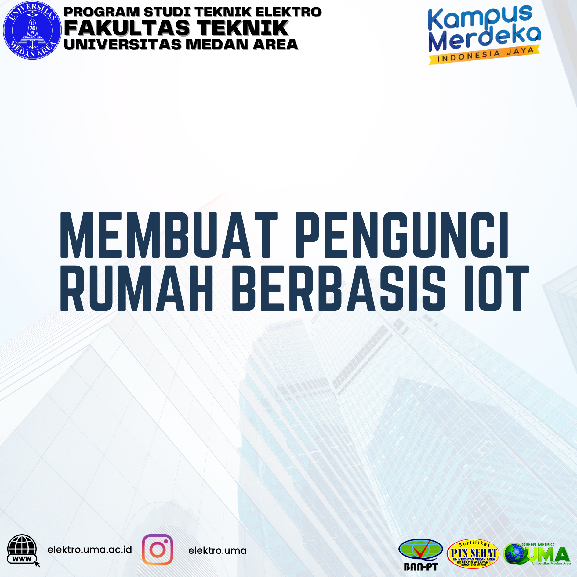 Membuat Pengunci Rumah Berbasis Iot Jurusan Elektro Terbaik Di Sumut